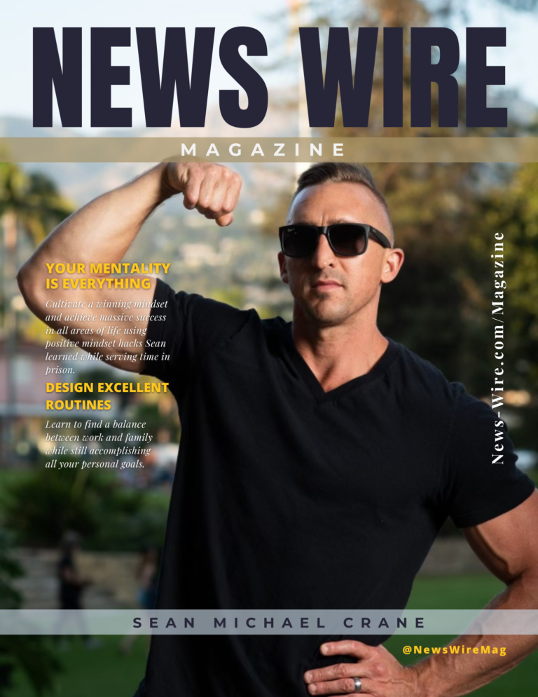 Sean Michael Crane - News Wire Magazine Cover