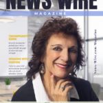 Anita Lucia on the cover of News Wire Magazine