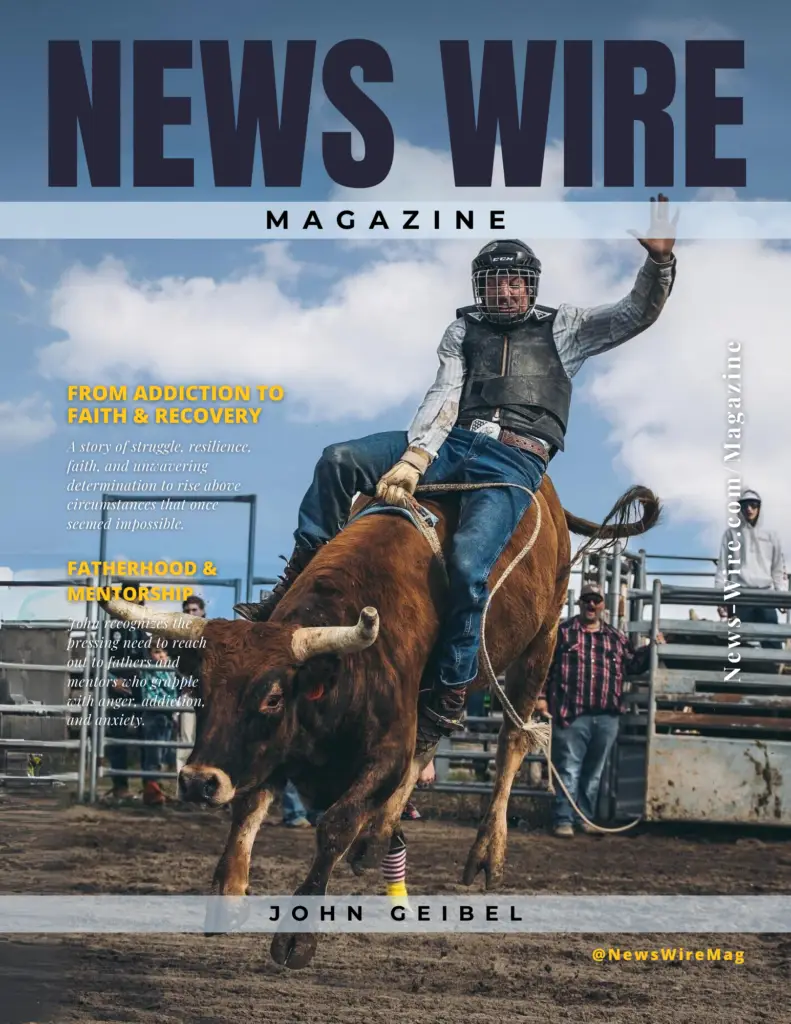 John Geibel - News Wire Magazine Cover