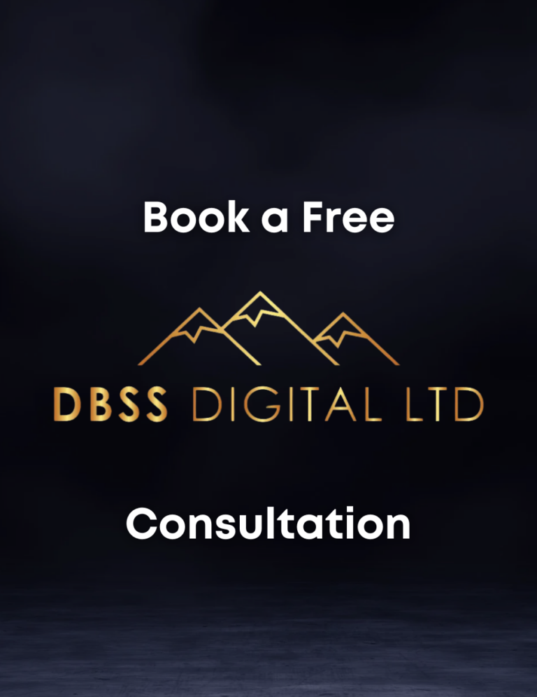 Book a free discovery call with DBSS Digital