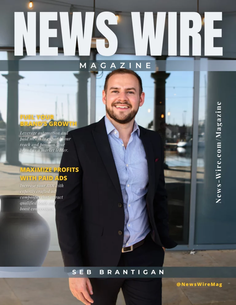 Seb Brantigan - News Wire Magazine Cover