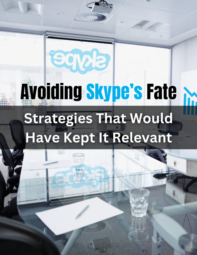 Avoiding Skype’s Fate - Skype is Dead