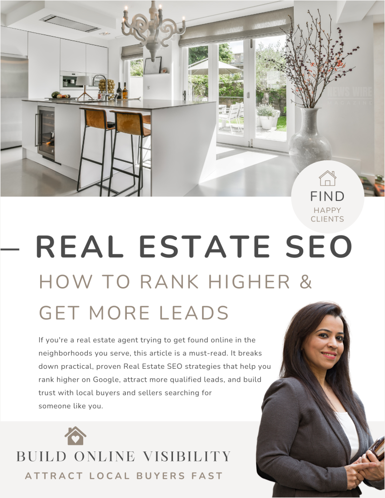 Boost your local visibility with Real Estate SEO tips. Learn how to rank higher, attract leads, and build trust in the areas you serve.