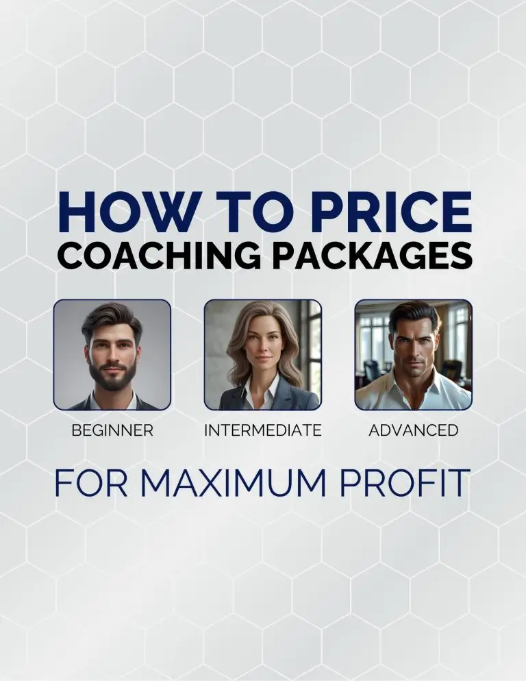 How to Price Coaching Packages for Maximum Profit